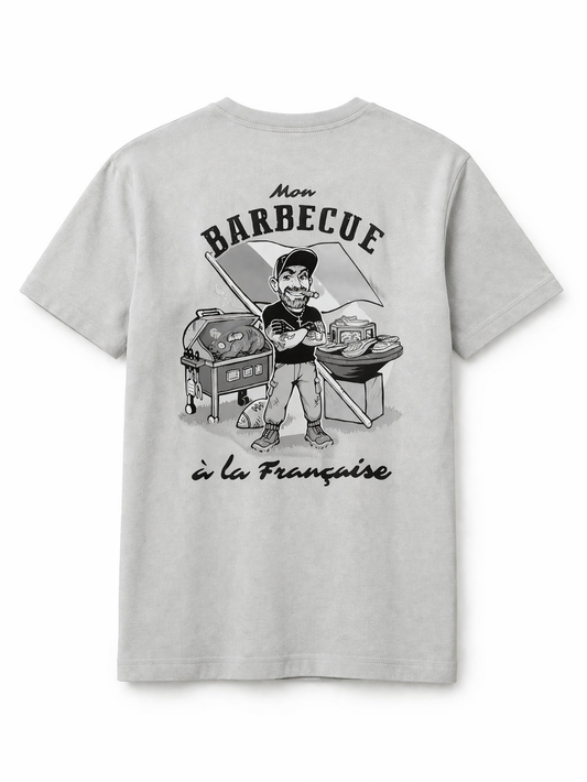 T-shirt cartoon bbq